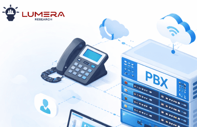 Illustration accompanying: PBX Market Outlook 2026–2036: Who Wins in the Cloud Era?